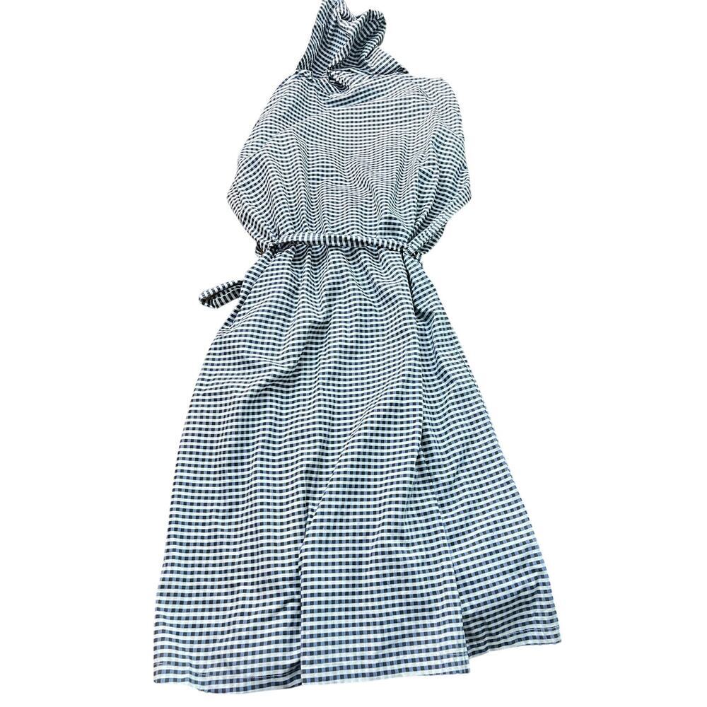 Andrew Scott Men's Multicolor Plaid Print Cotton Blend Long Sleep Robe Size 2XL